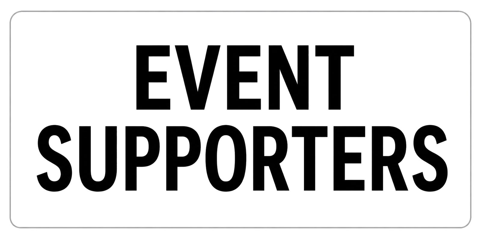 Event supporters